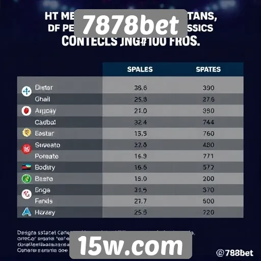 Estatísticas de jogos mais populares na 7878bet